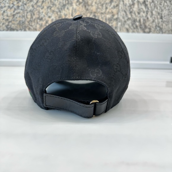 ORIGINAL GUCCI CANVAS BASEBALL HAT - Picture 4 of 10
